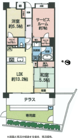 間取りの概要図