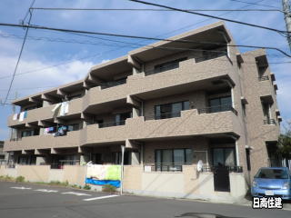 茅ヶ崎市富士見町にあるマンションの外観