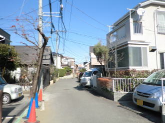 前面道路の様子