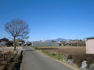 周辺に広がる長閑な風景