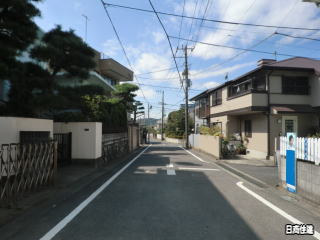 前面道路の様子 前面道路の様子